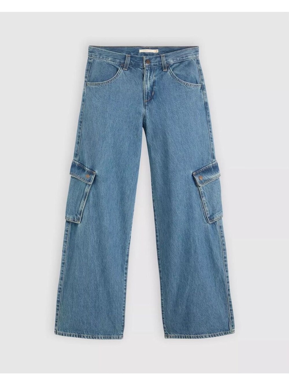 ♡ Levi’s NWOT Superlow Cargo Jeans All Over Blue